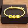 Lucky Cube Shape Evil Eye Personality Bracelet For Women Female Hip-Hop Style Adjustable Jewelry Accessories Gifts - Image 12