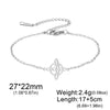 Triquetra Witch Knot Bracelet Celtics Good Luck Symbol Irish Trinity Knot Talisman Stainless Steel Couple Jewelry - Image 9