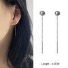 Classic Elegant Imitation Pearl Dangle Earrings For Women Long Tassel Chain Drop Earring Wedding Jewelry - Image 10