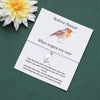 Robin Bracelet Robin Charm Waxed Cord Friendship Bracelet Robin Jewellery for Women Men When Robins Appear Memorial Gift - Image 7