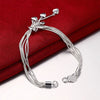 Love Heart Tassel Multilayer Bracelet For Women Girl Creative Temperament Elegant Sweet Anniversary Jewelry Gift - Image 3
