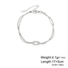 Cazador Gold Color Love Knot Double Snake Chain Bracelet Stainless Steel Bracelets for Women Men Jewelry Valentine's Gift - Image 8