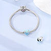 Silver Charms Bead Air Travel Dangle Fit Bracelet Women Jewelry Gift - Image 3