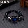 12 Constellation Zodiac Sign Charm Luminous Bracelets Men Women Vintage Multilayer Wrap Leather Bracelet Bangle Birthday Gift - Image 9