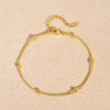 Stainless Steel Round Bead Anklets For Women Gold Color Bead Anklet Wedding Aesthetic Summer Beach Jewelry Gift - Image 4