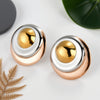 Haiyufly Irregular Geometric Line Earrings for Women Stainless Steel Jewelry Stud Earrings Birthday Gift - Image 10