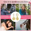Silver Earrings Women Sparkling Gold Plated Sun Moon Drop Earring For Anniversary Wedding Jewelry Gifts - Image 5