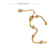 Stainless Steel Hand Chain Wrist with Finger Accessories Bracelet for Women Gold Platinum Pvd Plated Chic Jewelry - Image 12