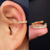 1PC CZ Multi-Layer Clips Earrings for Women Minimalist Leaf Cartilage Earings Ear Cuff Fake Piercing Clip on Ear Jewelry - Image 14