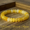 1/pc Elegant Pink Agate Bracelet for Relaxation Stone, Bohemian and Retro Style Gift for Men Women - Image 10