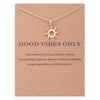 Alloy Cute Elegant Sun Love Star Leaves Clover Unicorn Luck Pendant Necklaces for Women Accessories Jewelry - Image 16