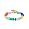 Colorful Stone Beads Chain Bohemia Stainless Steel Gold Color Metal Bracelets Jewelry Gift for Women - Image 20