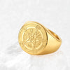 Tetragrammaton Seal Signet Ring Men Stainless Steel Pentacle Magic Amulet Ring Men Pentagram Vintage Talisman Jewelry Gift - Image 5