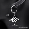 Stainless Steel Jewelry Set Witchcraft Witch Celtic Irish Knot Pendant Necklace Earring Bracelet Ring Nudo De Bruja - Image 22