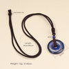 Stone Amethyst Tiger's Eye Necklace Pendant Men's and Women's Necklace Peace Knot Chinese Knot Necklace Gift - Image 4