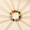 Stainless Steel Birthstone Pendant Necklace with 38 cm Chain and 5 cm Extension - Image 5