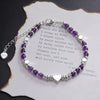 Silver Bracelet Red Persimmon Beaded Elastic Lucky Good For Woman Girl Jewelry Gift - Image 38