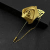 1 Pcs Ribbon Men Rose Flower Golden Leaf Brooch Pin Suit Lapel Men Wedding Boutonniere Brooch Jewelry - Image 19