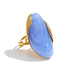Stainless Steel Multi-Color Resin Adjustable Ring Pvd Style Y2K Attractive Finger Jewelry - Image 14
