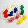 Bohemia Fabric Rose Flower Pendant Hoop Earrings For Women Kpop Colorful Earrings Party Jewelry Y2K Accessories - Image 6