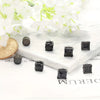 4 Pairs Stainless Steel Magnetic Stud Earrings, Cubic Zirconia Magnetic Non-piercing Ear Clip For Men - Image 6
