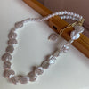 Wedding Party Jewelry Vintage Pearl Choker Necklace For Women Elegant White Imitation Heart Shape Pearl Necklaces - Image 6