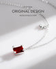 Modian 925 Sterling Silver Exquisite Twelve Constellations Red Zirconia Aries Necklace Pendant For Women Fine Jewelry Gifts