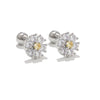 Chain Hoop Piercing Earring with Square and Waterdrop Details - Image 40