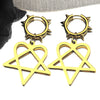 Punk Spike Rivet Hoop Earrings For Women Men Ear Studs Stainless Steel Gothic Hip Hop European and American Earring Jewelry Gift - Image 15