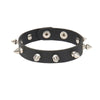 Punk Rock Studded Bracelet Set Spiked Leather Cuff Bracelet for Men Women 80s Wristband Emo Bracelet Adjustable - Image 3