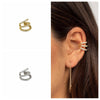 Cross Ear Cuff Non Pierced Earrings for Women Silver Micro Pave CZ Small Clip on Earrings Cartilage Jewel 1PC - Image 4