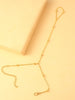 Clip bead chain bracelet ring vacuum plated gold satellite chain jewelry - Image 5