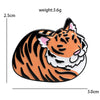 Lovely Animal Pins 10-design Enamel Cat Bird Animal Fish Tiger Metal Brooch Pin For Backpack Clothes Lapel Badge Gifts - Image 11