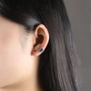 kpop Men's Ear Cuff Modern Stainless Steel Clip Earring For Men Single Ear Clips Without Pierced Ears Accessories For MenJewelry - Image 3