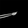 Love Wings Cross Stainless Steel Ear Bone Nail Shiny Zircon Thread Earring for Women Body Piercing - Image 8