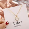 Simple Double Layer Star Moon Charm Necklace Delicate Clavicle Chain Zircon Necklace For Women Jewelry - Image 11