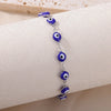 Stainless Steel Evil Eye Bracelet For Women Enamel Round Chain Blue Evil Eye Bead Bracelet Summer Beach Foot Jewelry Gift - Image 5