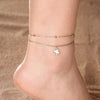 Stainless Steel Anklets for Women Sun Flower Leaves Moon Star Foot Bracelet Jewelry Summer Beach Accessories - Image 24