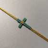 Hand-Woven Macrame Cross Bracelet Adjustable Bohemian Style Jewelry for Women Girls - Image 21
