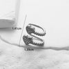 1PC Stainless Steel Pearl Earrings Fake Piercing Ear Clip Zircon Cuffs Rings For Women Fake Pierc Jewelry Goth - Image 13