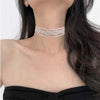 Sexy Black Lace Flower Necklace for Women Harajuku Gothic Short Choker Collar Choker Party Female Neck Accessories - Image 5