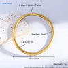 Simple Cross Stainless Steel Bangle Can Open Bracelet For Women Men Gold Color Daily Cuff Jewelry 1PC - Image 8