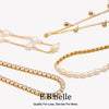 Stainless Steel Gold Plated Jewelry Wheat Texture Rope Chain Anklets Bracelets Foot Leg Jewelry For Women Ladies - Image 1