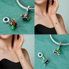 Silver Charms Beads Snowman Christmas Halloween Charm Pendent Fit Charm Bracelet Women Jewelry Gift - Image 6