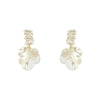 High Class Imitation Shell White Flower Petal Pendant Earrings For Women‘s Design Jewelry Wedding Gifts - Image 5