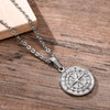 Layered Necklaces for Men, Sailing Travel Compass Pendant, Stainless Steel Cuban Figaro Wheat Chain, Casual Retro Collar - Image 5