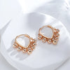 Glossy Ball Tassel Earrings for Women Rose Gold Color Dangle Earrings Modern Wedding Party Daily Jewelry - Image 4