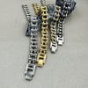 1pcs Punk Rock Stainless Steel Biker Mens Bracelet Link Chain Motorcycle Bike Bicycle Chain Bracelets Bangles Jewelry - Image 4