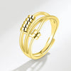 Smjel Ring Fidget Spinner Rings Adjustable for Women Rotating Freely Spinning Accessories Jewelry Gifts - Image 27