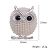 Dmari Tiny Pearls Women Brooch 3 Color Lapel Pin Cartoon Bird Owl Cute Badge Office Party Accessories For Women Jewelry - Image 5